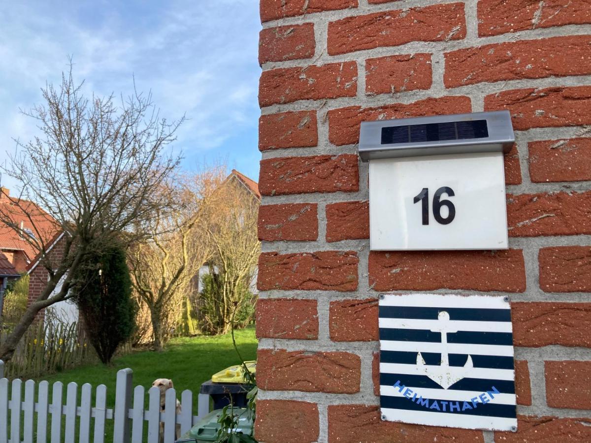Ferienhaus Heimathafen Neßmersiel Bagian luar foto