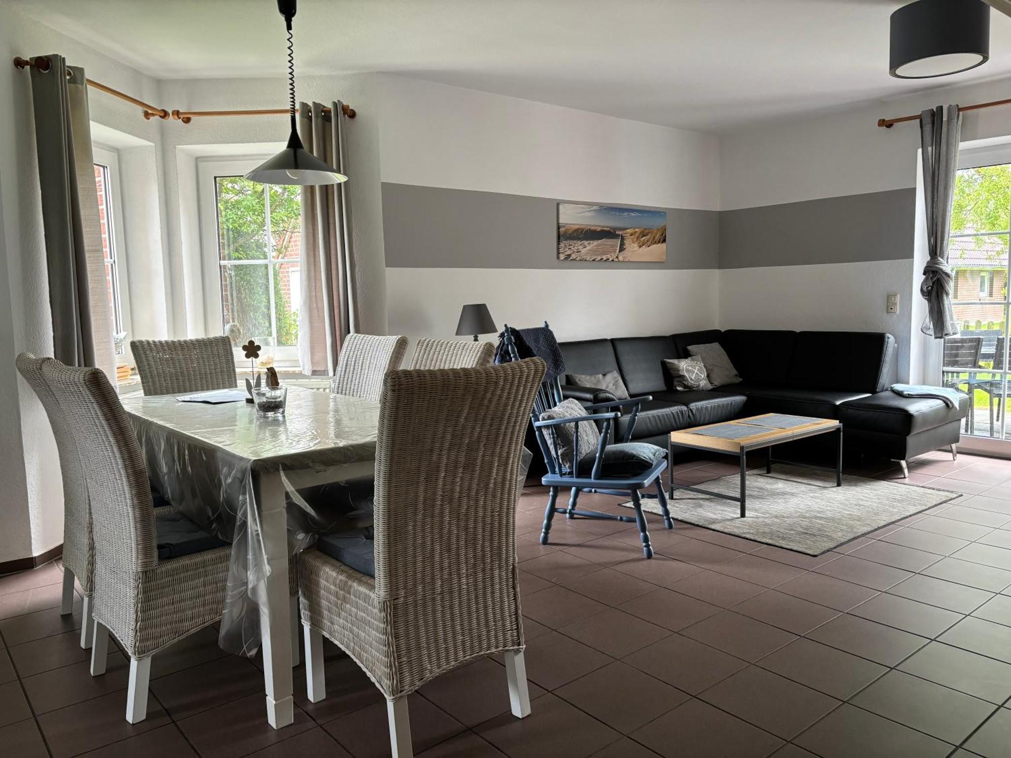 Ferienhaus Heimathafen Neßmersiel Bagian luar foto